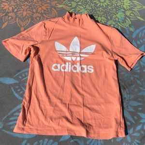 Pharrell Williams Adidas Collab Shortsleeve Mock Neck Shirt